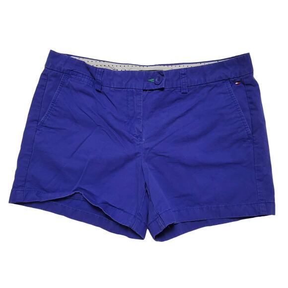 Tommy Hilfiger Blue Shorts SZ 10 - Picture 1 of 3
